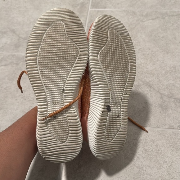 Pink Glitter Sneakers - Picture 3 of 3